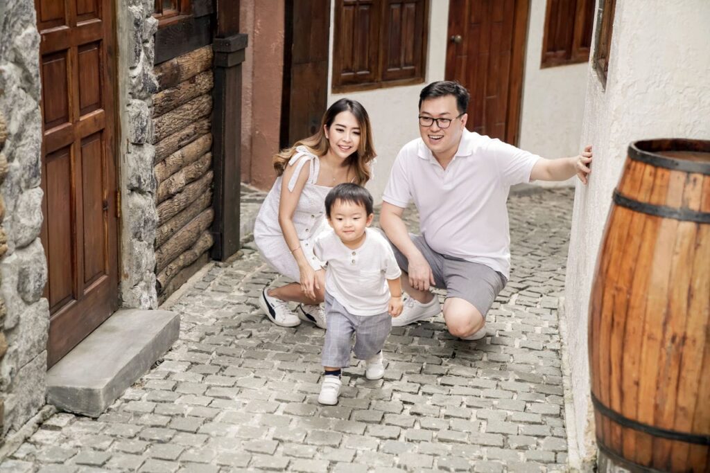 Foto Keluarga Family Outdoor Studio Photo Jogja